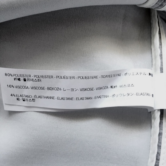 ZARA CAP SLEEVE ZIP BACK MODERN STRUCTURED SCUBA TOP WITH POCKETS - Picture 7 of 8